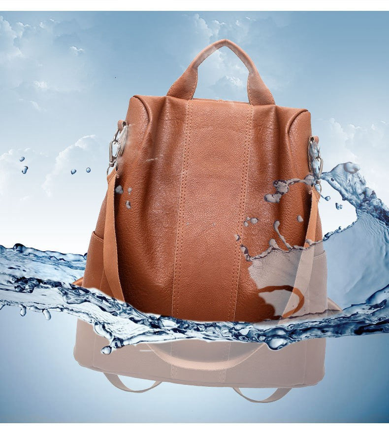 Urban Leather Backpack