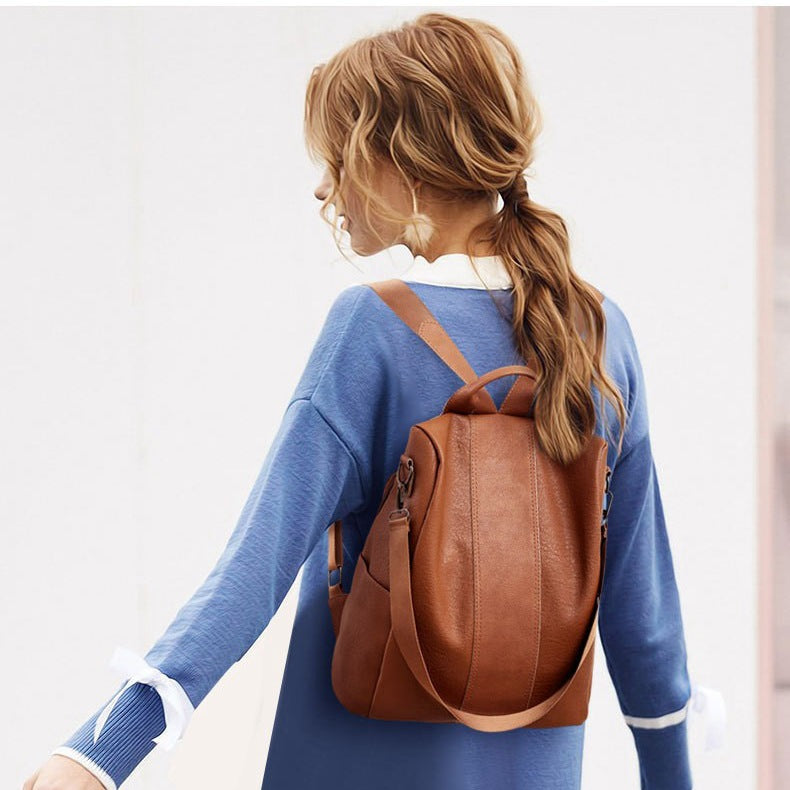 Urban Leather Backpack